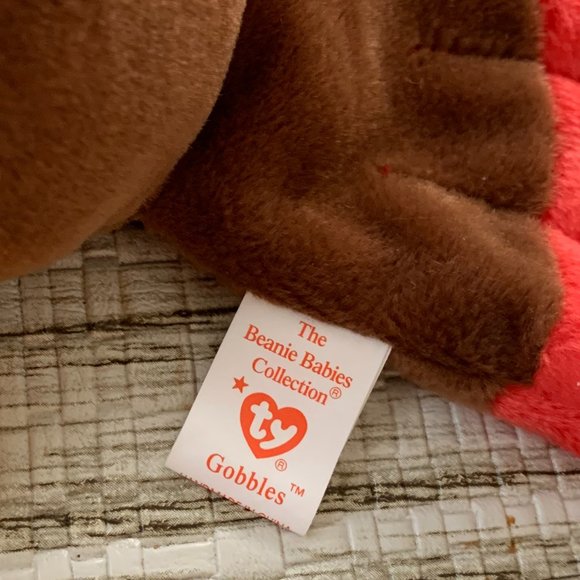 Collector's Gobbles the Turkey Beanie Baby ~ NEW - Picture 5 of 5